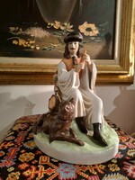 Zsolnay furulyás juhász első osztályú Síposné