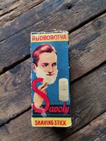 Savoly rúd borotvaszappan tartó doboz