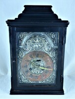 KURIÓZUM!!!  ANTIK, SPINDLI JÁRATÚ, ASZTALI ÓRA,NÉMET, CA. 1780!!!