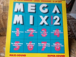 MEGA MIX. 2.  2LP-DET . 16 MAXI - SINGLES.   1984