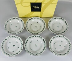 Herendi Petrezselyem mintás mélytányérok 6 db