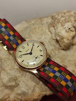 Szovjet szép Pobeda 15 köves Mechanikus szép karóra