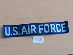 U.S.AIR FORCE USA REPÜLŐS FELVARRÓ KÖZNAPI 1494.