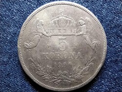 Ferenc József (1848-1916) .900 ezüst 5 Korona 1900 KB
