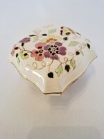 Zsolnay nagy pillangós bonbonier / ékszertartó (360.)