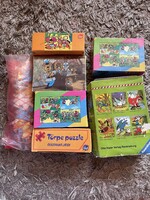 Puzzle kirakó Nils Holgersson Macskafogó és egyéb