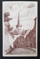Koch Ernő Tallinn (Észtország) képeslap Ritka!