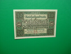 Németország 10 márka 1920 aUNC