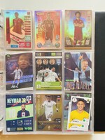 Focislapok kártyák Ronaldo Mbappe Haaland Liverpool stb. 140db kártya