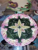 Ma 6.gyűjteményből kb 100 db Körmöcbányai extra nagy méretű tányérok és kínáló, folyamatos a Fe