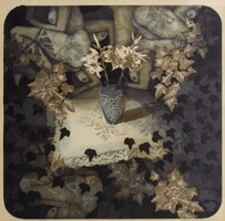 Tassy Béla .-  Csend-élet  - rézkarc / akvatinta