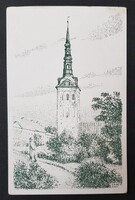 Koch Ernő Tallinn (Észtország) képeslap Ritka!