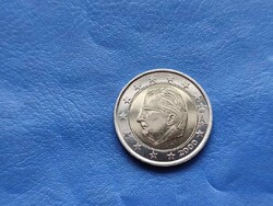 BELGIUM 2 EURO 2000 ALBERT KIRÁLY! BIMETÁL! RITKA! UNC!