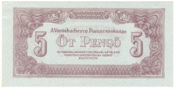 5 pengő 1944 VH. 5. aUNC