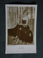 Képeslap,film,mozi,művészet,Lee Parry színésznő,1930-