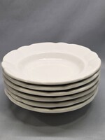 Régi, vastagfalú paraszttányérok 6 db