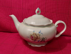 H&C Schlaggenwald porcelán régi teáskanna