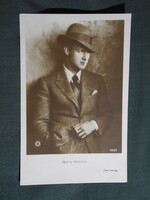 Postcard, film, cinema, art, actor barry norton, 1930-
