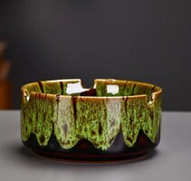 Kerámia hamutartó zöld