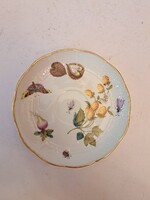 Óherendi gyümölcsös mintás antik kávés csészealj 1 db