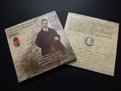 2005 József Attila 10 Ft forgalmi sor PP tükörveret, patika, gyári állapot UNC