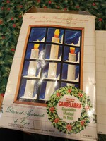 Retró karácsonyi zenélő asztali dísz