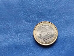 BELGIUM 1 EURO 1999 ALBERT KIRÁLY! BIMETÁL! RITKA! UNC!