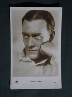 Képeslap,film,mozi,művészet,Conrad Nagel színész,1930-