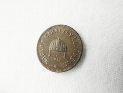 1915 bronz 2 korona fillér (KUE)