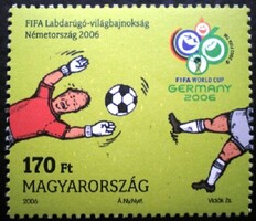 S4843  /  2006 Labdarúgó VB bélyeg postatiszta