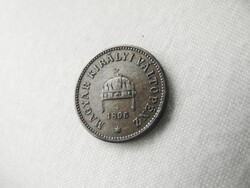 1896 bronz 2 korona fillér (KU0)