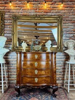 Felújított íves Komód