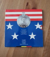 Belga érmegyűjtemény forgalmi sor. 1994 USA futball VB