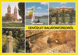 Bala - 1116  Modern Balatoni képek: BALATONFÜRED  (MT.-2568/873.  4319-0054)