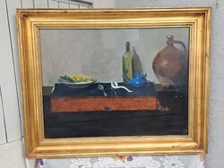 Bolgár József képcsarnokos festmény 1960.