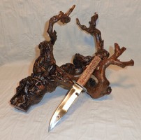 Régi vadásztőr TRAMONTINA, gyűjteményből. Kés, bicska, tőr, borotva.