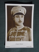 Képeslap,film,mozi,művészet,Angelo Ferrari színész,1930-
