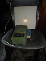 ANIA diavetítő, diafilm vetítő - javítandó + egy diafilm - Öreg néne őzikéje