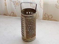 Fém henger alakú konyhai reszelő vintage