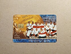 Magyar telefonkártya - Sydney Olimpia 2000