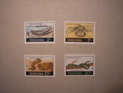 Tanzania - Fauna, hüllők 1987