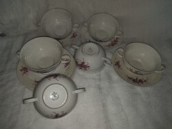 Porcelán leveses csésze