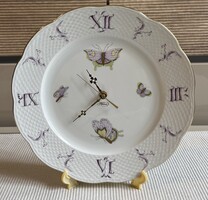 Herendi porcelán Royal Garden mintás falióra