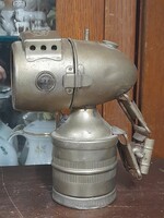 Régi Bauer Karbid Bicigli,Kerékpár Lámpa.