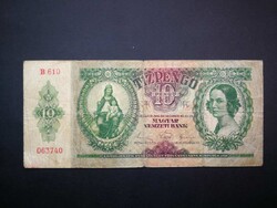 Magyarország 10 Pengő 1936 VG+