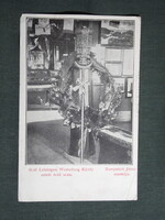 Arad,Damjanich tábornok mankója,Gróf Leininger szív urna,kiadja Gyűjtő-bizottság,Kossuth alapra,1900