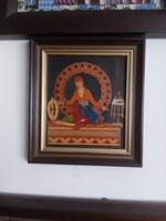 TŰZZOMÁNC KÉP - 3. /Russian fire enamel /
