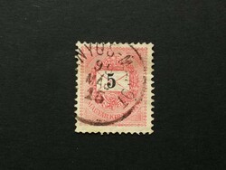 Magyarország 1898 Feketeszámú 5 kr. (Ara)nyos-Marót A