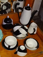 RETRO DESIGN HOLLÓHÁZI PINGVIN KÁVÉS MOKKÁS KÉSZLET 6 SZEMÉLYES KOMPLETT !!!