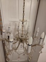 Elegáns 8 ágú kristálycsillár – klasszikus, mutatós darab